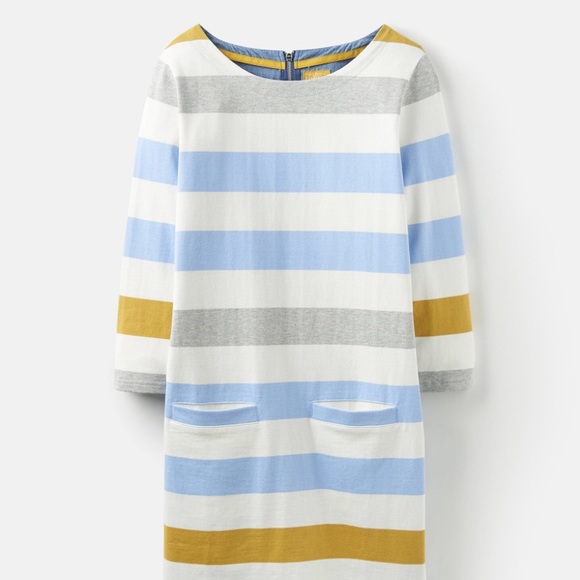 Joules Dresses & Skirts - NWT Joules Jade Jersey Woven Mix Tunic Sz 4